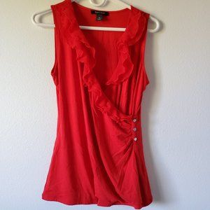 White House Black Market (Medium RED tank top)